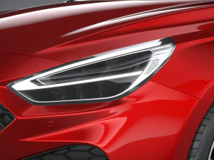 Hyundai i30 Fastback linha N 2020 Modelo 3D