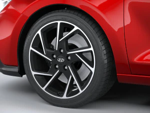 Hyundai i30 Fastback linha N 2020 Modelo 3D