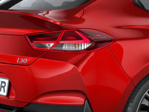 Hyundai i30 Fastback linha N 2020 Modelo 3D