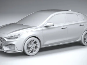 Hyundai i30 Fastback linha N 2020 Modelo 3D