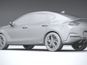 Hyundai i30 Fastback N-line 2020 3D मॉडल