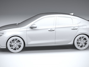 Hyundai i30 Fastback N-line 2020 3D मॉडल
