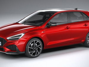 Hyundai i30 N-line 2020 3D Model