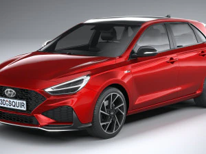 Hyundai i30 N-line 2020 3D Model