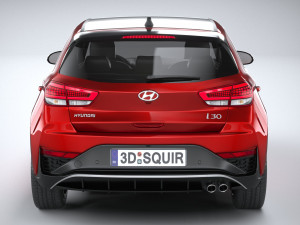 Hyundai i30 N-line 2020 Modelo 3D
