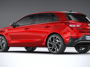 Hyundai i30 N-line 2020 Modelo 3D