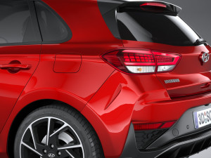 Hyundai i30 N-line 2020 Modelo 3D