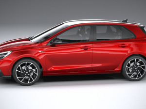 Hyundai i30 N-line 2020 Modelo 3D