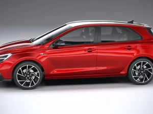Hyundai i30 N-line 2020 3D Model
