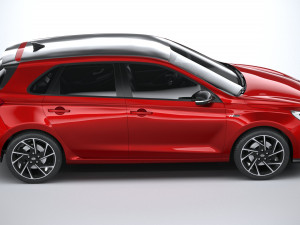 Hyundai i30 N-line 2020 Modelo 3D