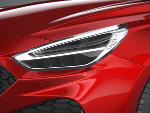 Hyundai i30 N-line 2020 3D Model