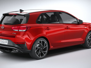 Hyundai i30 N-line 2020 Modelo 3D