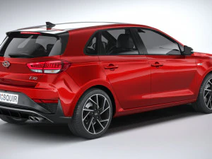 Hyundai i30 N-line 2020 3D Model