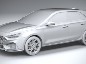 Hyundai i30 N-line 2020 Modelo 3D