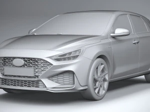 Hyundai i30 N-line 2020 3D Model