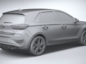 Hyundai i30 N-line 2020 Modelo 3D