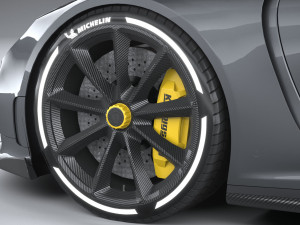 Koenigsegg Gemera 2021 lowpoly Model 3D