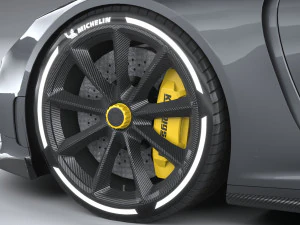 Koenigsegg Gemera 2021 lowpoly 3D Model