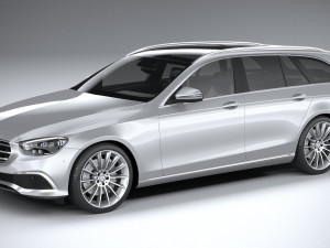 Mercedes-Benz E-class Estate 2021 3D Model