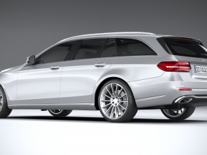 Mercedes-Benz E-class Estate 2021 Model 3D