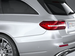 Mercedes-Benz E-class Estate 2021 3D Model