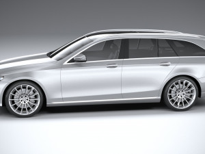 Mercedes-Benz E-class Estate 2021 Model 3D