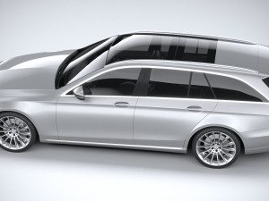Mercedes-Benz E-class Estate 2021 Model 3D