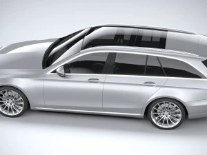 Mercedes-Benz E-class Estate 2021 3D Model