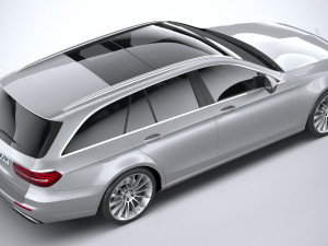 Mercedes-Benz E-class Estate 2021 Model 3D