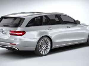 Mercedes-Benz E-class Estate 2021 3D Model