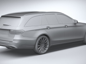Mercedes-Benz E-class Estate 2021 Model 3D