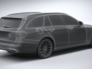 Mercedes-Benz E-class Estate 2021 Model 3D