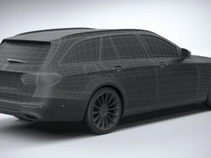 Mercedes-Benz E-class Estate 2021 3D Model