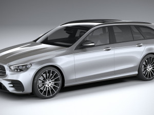 Mercedes-Benz E-class Estate AMG Line 2021 3D Модель