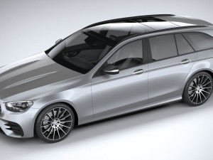 Mercedes-Benz E-class Estate AMG Line 2021 Modelo 3D