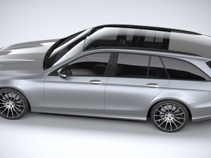 Mercedes-Benz E-class Estate AMG Line 2021 Modelo 3D