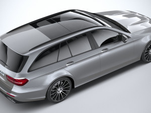 Mercedes-Benz E-class Estate AMG Line 2021 Modelo 3D