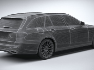 Mercedes-Benz E-class Estate AMG Line 2021 Modelo 3D