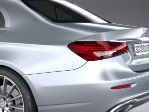 Mercedes-Benz E-class Sedan 2021 Modello 3D
