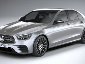 Mercedes-Benz E-class Sedan AMG Line 2021 3D Model