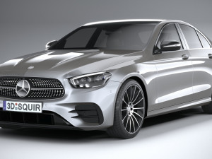 Mercedes-Benz E-class Sedan AMG Line 2021 3D Model