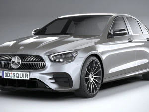 Mercedes-Benz E-class Sedan AMG Line 2021 3D Model