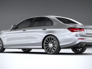 Mercedes-Benz E-class Sedan AMG Line 2021 3D Model