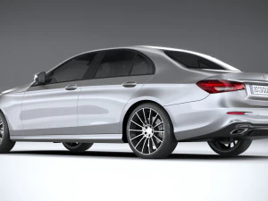 Mercedes-Benz E-class Sedan AMG Line 2021 3D Model
