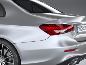 Mercedes-Benz E-class Sedan AMG Line 2021 3D Model