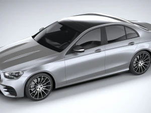 Mercedes-Benz E-class Sedan AMG Line 2021 3D Model