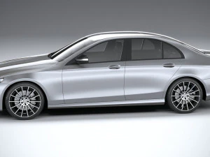 Mercedes-Benz E-class Sedan AMG Line 2021 3D Model