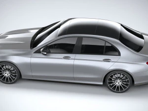 Mercedes-Benz E-class Sedan AMG Line 2021 3D Model