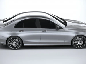 Mercedes-Benz E-class Sedan AMG Line 2021 3D Model