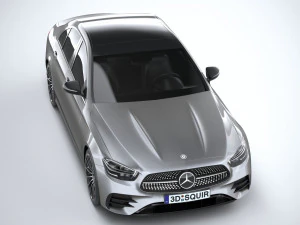 Mercedes-Benz E-class Sedan AMG Line 2021 3D Model